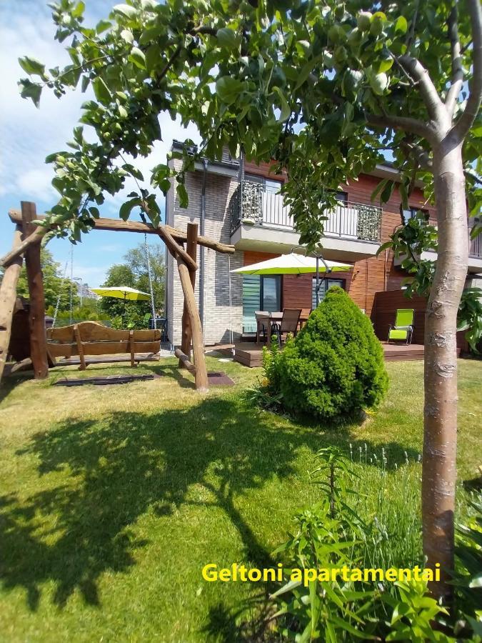 Geltoni Apartamentai パランガ エクステリア 写真